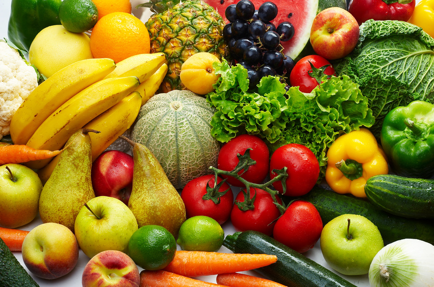 Assortment of fruits and vegetable. Acupuncture- Studio City, Toluca Lake, CA- Weight Loss Support treatments.