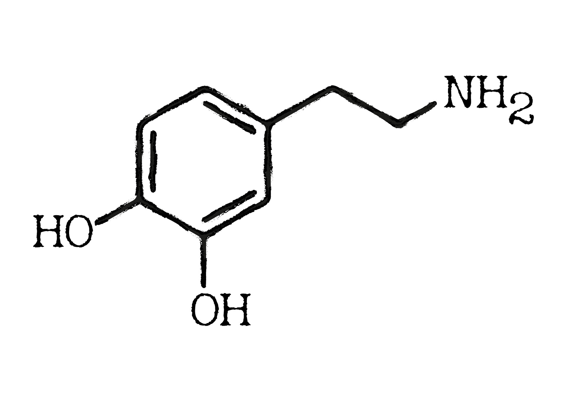 dopamine chemical structure